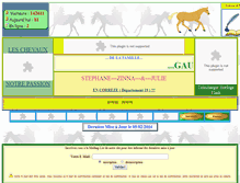 Tablet Screenshot of gauget-family.net